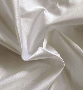 Silk Feel Polyester Satin, Silver