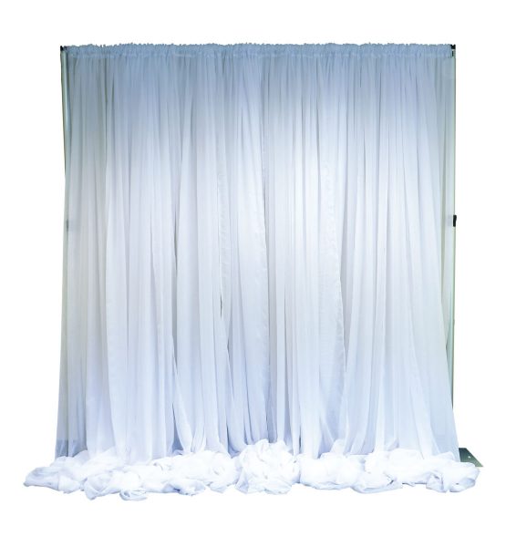 12 ft. sheer posh drape kit