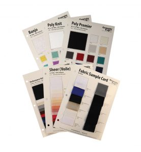 Fabric Swatch Cards