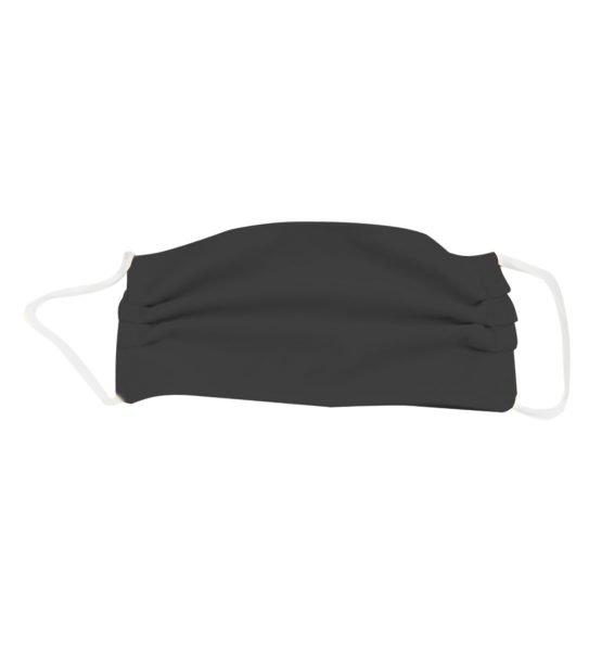 Fabric Tri-Fold Masks Black
