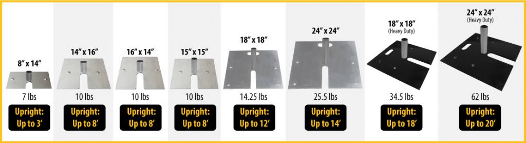 Base Size Chart