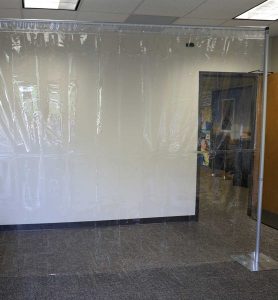 Clear Vinyl Divider Panels