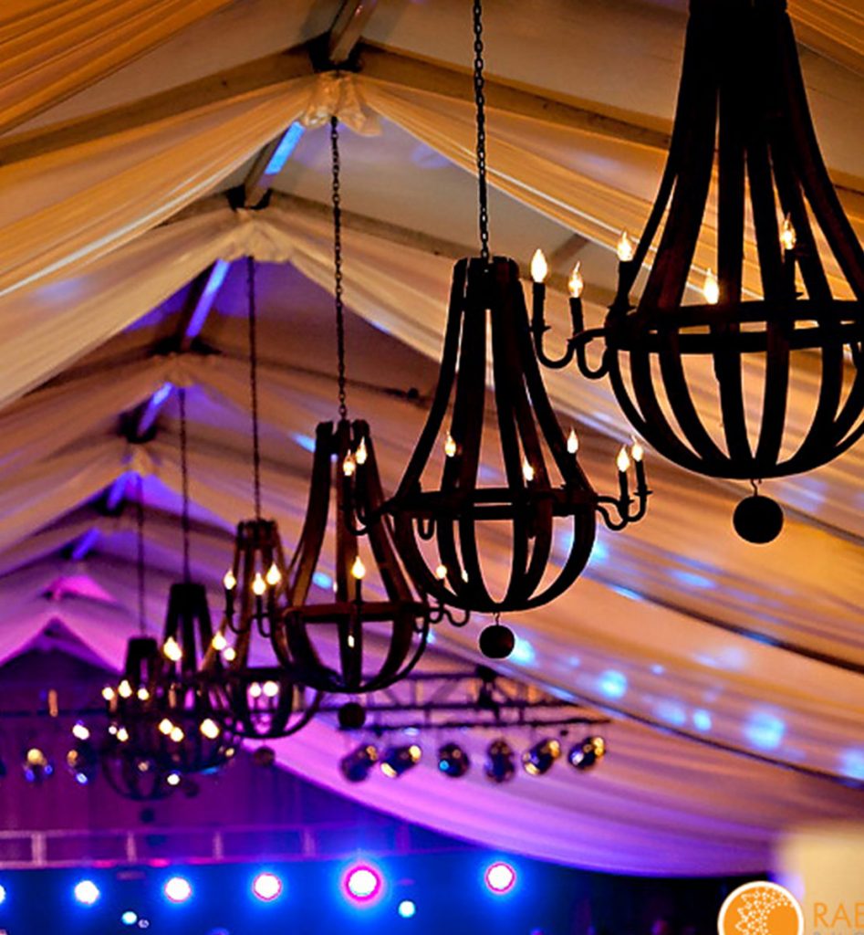 Elegant Tent Drape