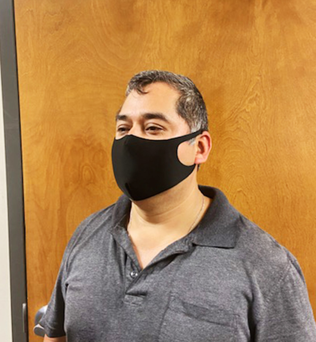 black face mask