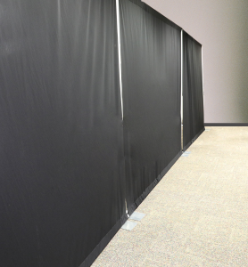 30ft. drape soft wall