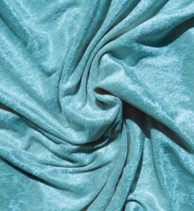 Velvet Stretch Drape Ocean