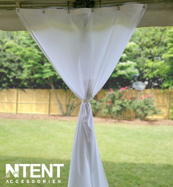 Tent Pole Drape