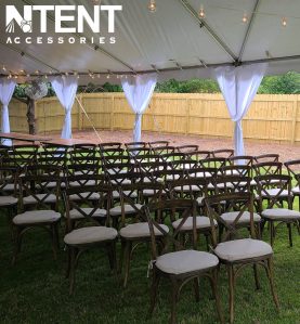 Tent Pole Drape