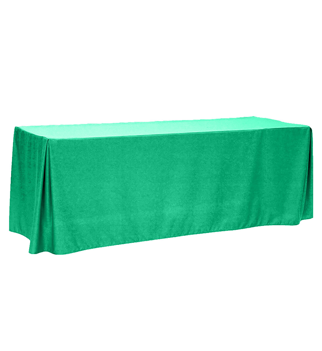 Multiple colors 30x72 Fitted Tablecloth Trade Show 6 Ft Corner Pleat 4 sides 