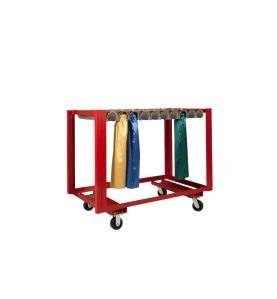 single rolled skirt cart