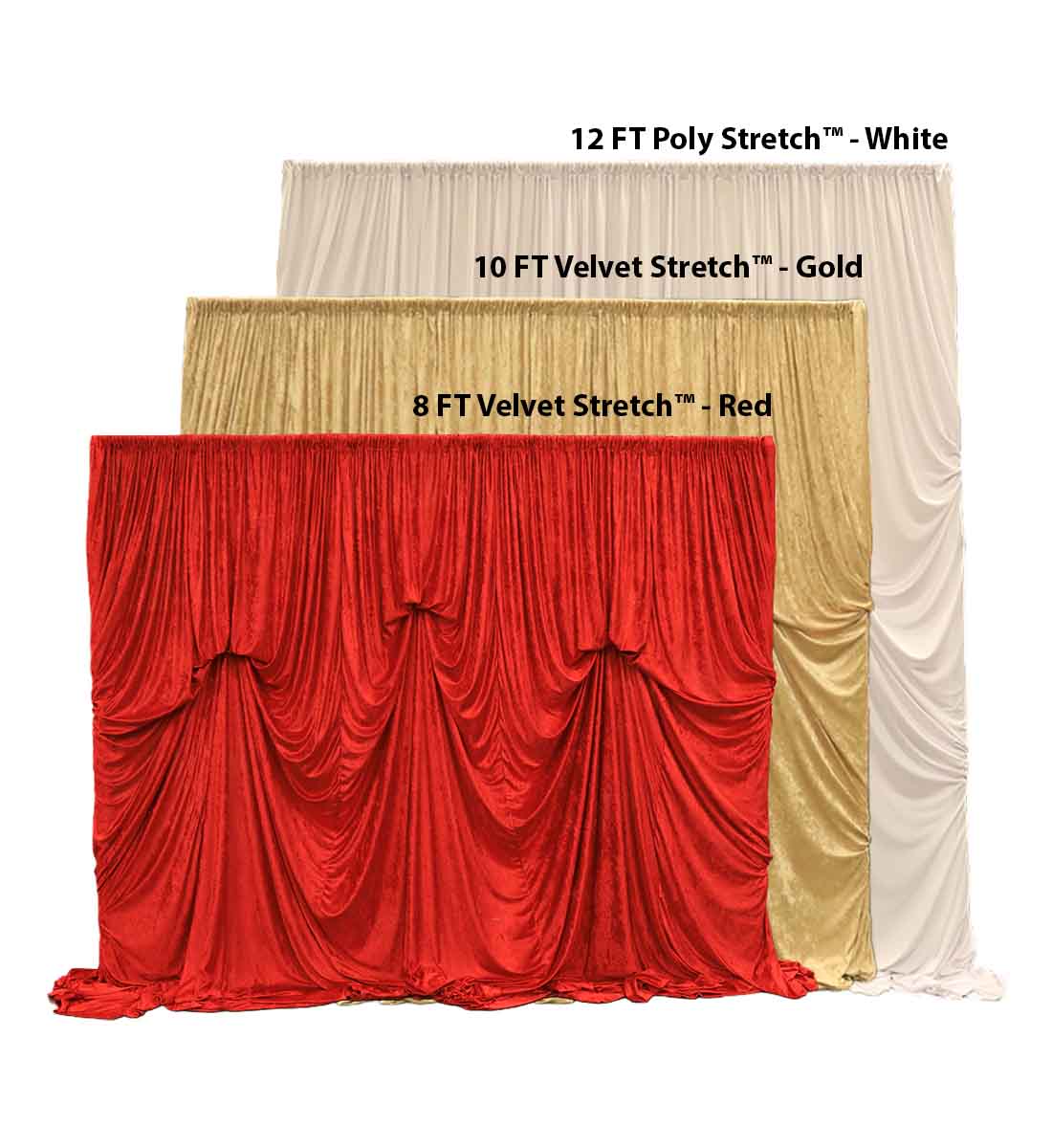 Velvet Stretch Signature Swag Drape™ - Image 11